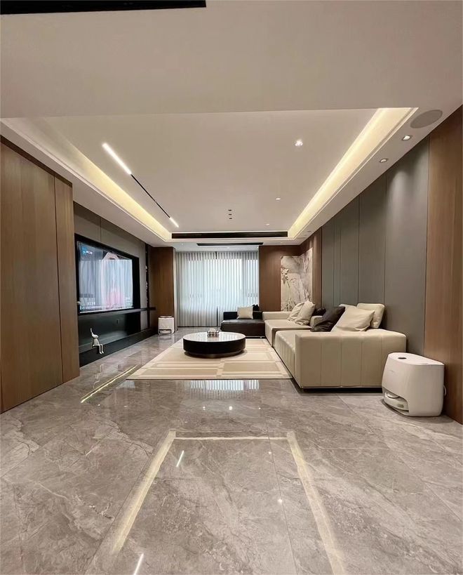 江西艾格斯新材料全屋整装打造宁静家居氛围。(图1)