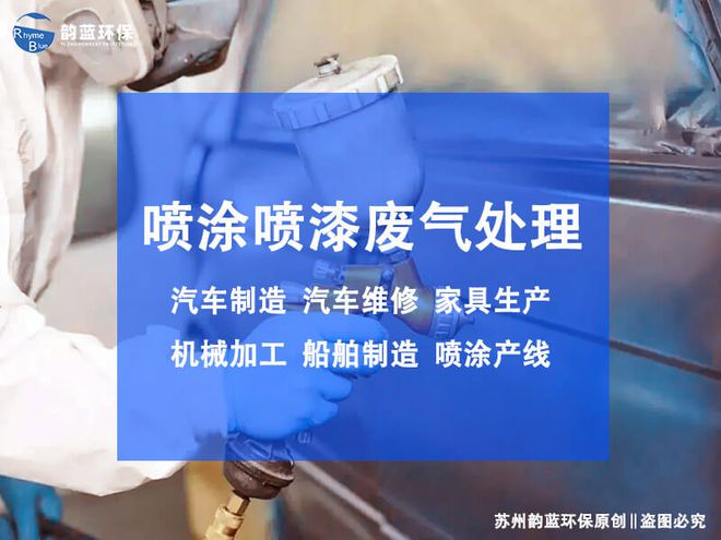 喷涂车间废气处理系统方案-「韵蓝环保」(图1)