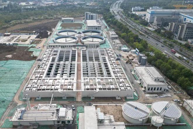 南京仙林污水处理厂异地扩建工程项目通水成功(图2)