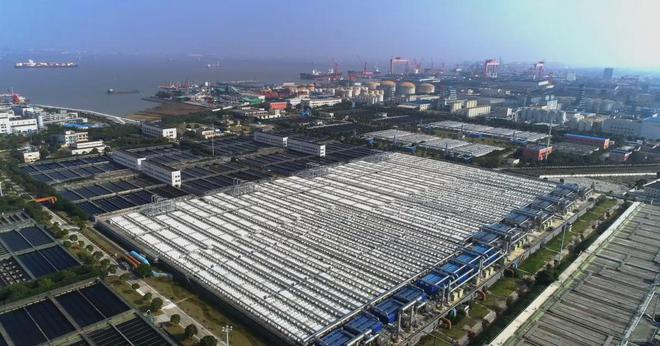 水厂视界全国首批绿色低碳标杆厂：竹园污水公司污水处理厂(图3)