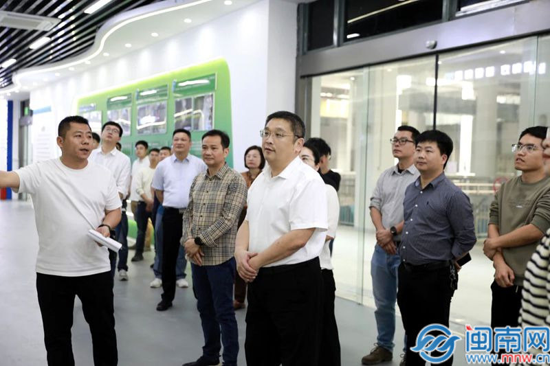 漳州台商投资区主要领导带队调研角美城市污水处理厂二期扩建工程(图1)