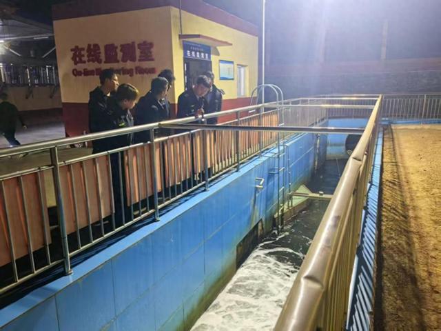 咸阳市生态环境局彬州分局开展污水处理厂专项执法检查工作(图1)