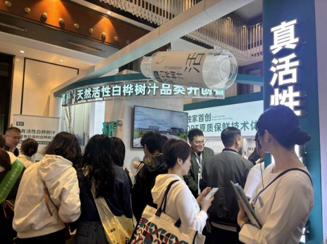 健康饮品市场增长迅速天然白桦树汁在春糖会备受关注(图1)