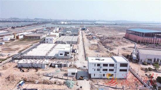 秀屿区石门澳污水处理厂二期进入冲刺阶段(图1)