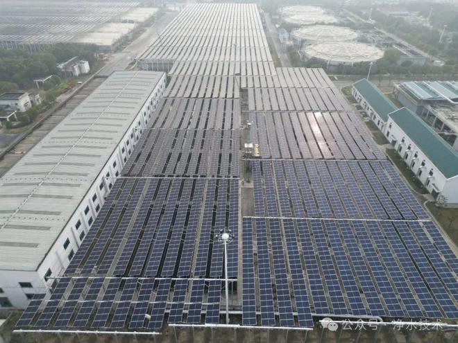 净水技术“高效组件+柔性支架”一招解决水厂光伏安装痛点(图2)